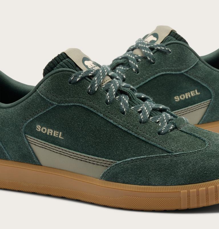 Men's ONA Drift Low Sneaker, Color: Deep Woods, Stone Green, image 6