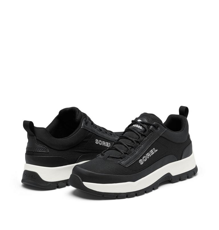 Men's OUTING NW Low Sneaker, Color: Black, Sea Salt, image 8