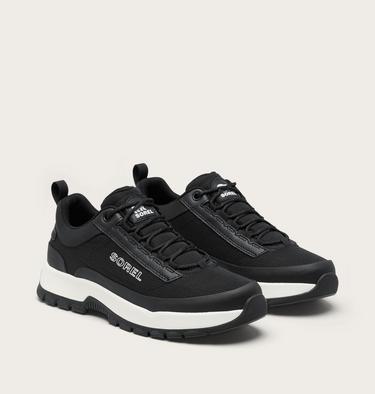 Men's OUTING NW Low Sneaker, Color: Black, Sea Salt, image 2