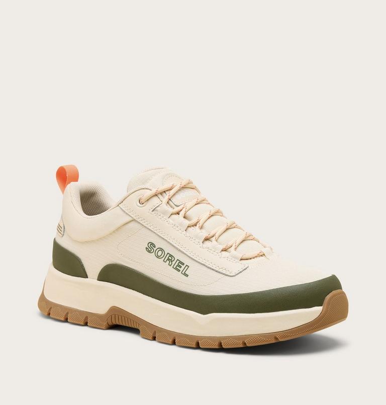 Men's OUTING NW Low Sneaker, Color: Bleached Ceramic, Utility Green, image 5