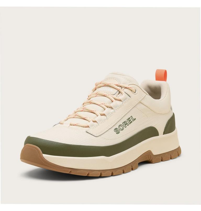 Men's OUTING NW Low Sneaker, Color: Bleached Ceramic, Utility Green, image 6