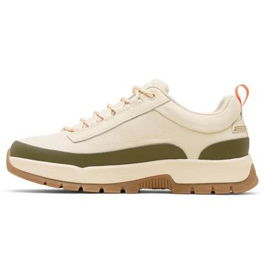 Men's OUTING NW Low Sneaker, Color: Bleached Ceramic, Utility Green, image 4