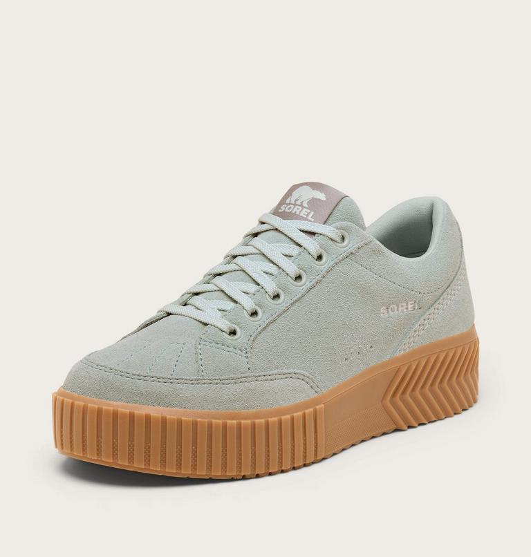 Women's ONA AVE LOW Sneaker, Color: Cool Green, Gum 2, image 7