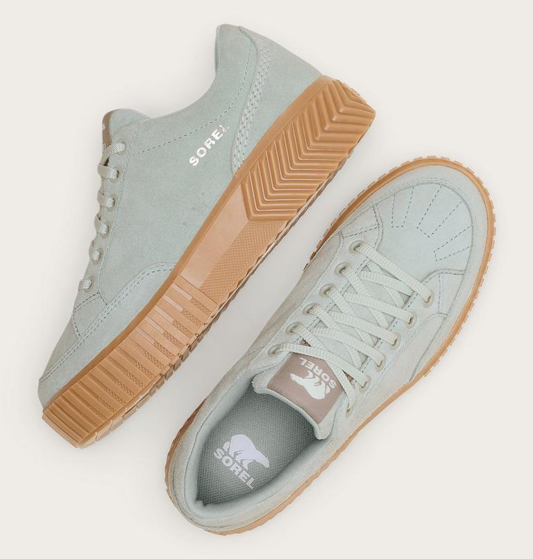 Women's ONA AVE LOW Sneaker, Color: Cool Green, Gum 2, image 4