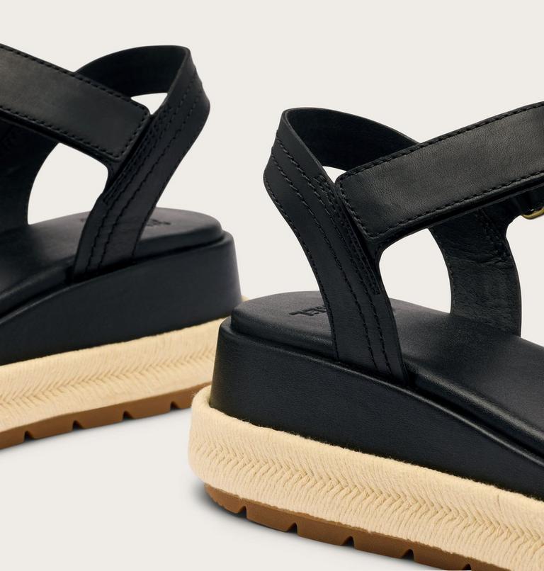 Sunpeak Platform Women's Sandal, Color: Black, Gum 2, image 5