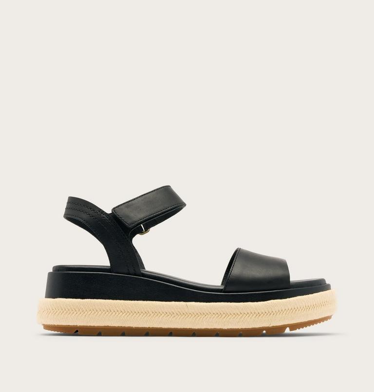 Sunpeak Platform Women's Sandal, Color: Black, Gum 2, image 1