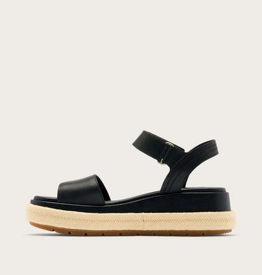 Sunpeak Platform Women's Sandal, Color: Black, Gum 2, image 8