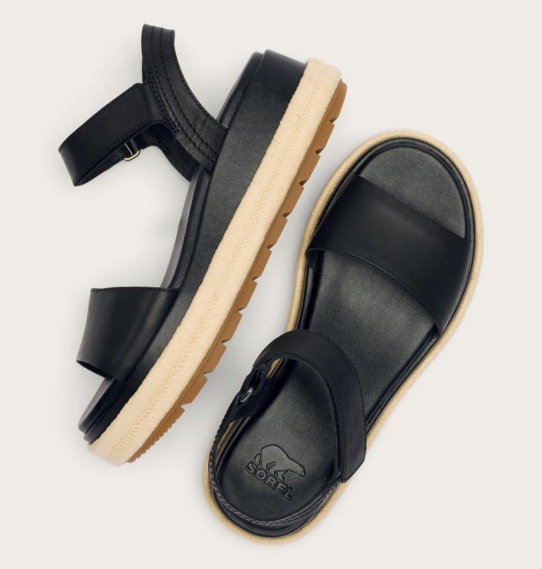 Sunpeak Platform Women's Sandal, Color: Black, Gum 2, image 4