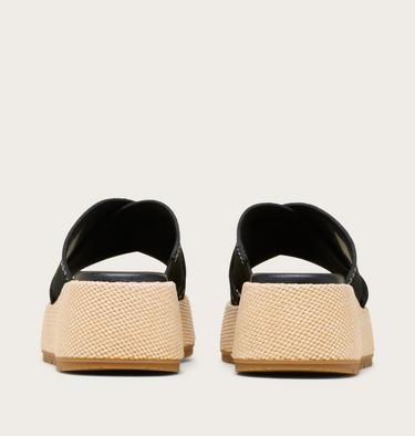 Sunpeak Platform Slide Women's Sandal, Color: Black, Gum 2, image 7