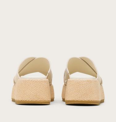 Sunpeak Platform Slide Women's Sandal, Color: Chalk, Gum 16, image 11