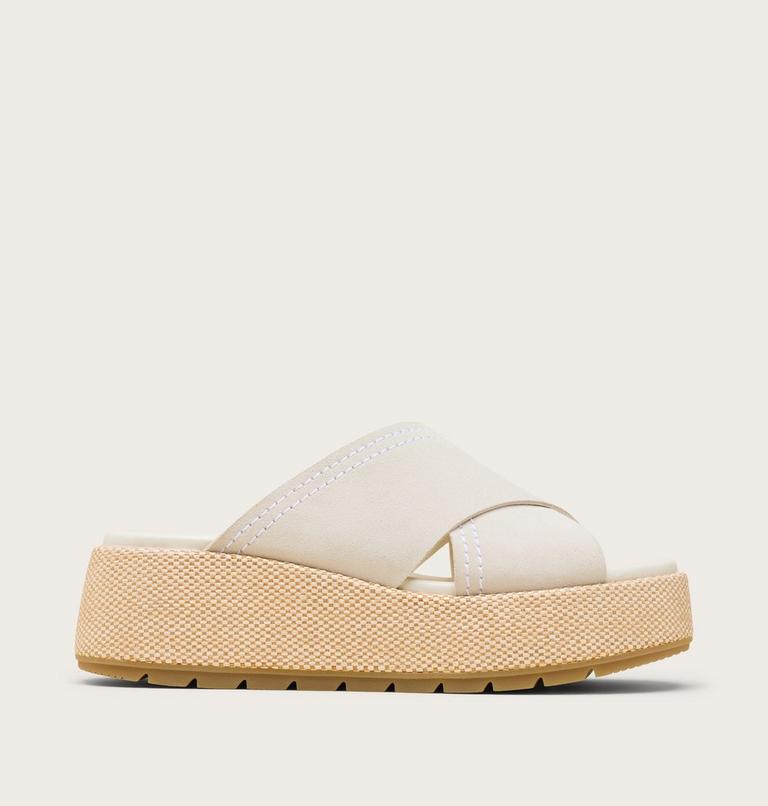 Sunpeak Platform Slide Women's Sandal, Color: Chalk, Gum 16, image 1