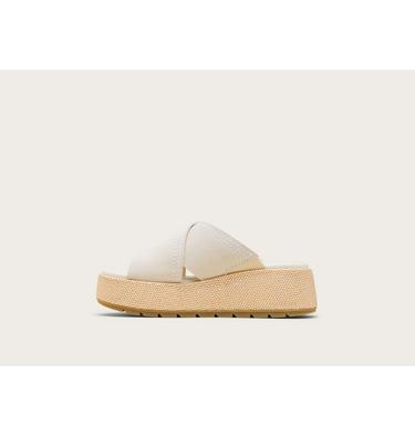 Sunpeak Platform Slide Women's Sandal, Color: Chalk, Gum 16, image 12