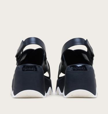 Kinetic Aura Slingback Women's Sandal, Color: Black, Sea Salt, image 3