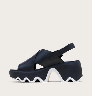 Kinetic Aura Slingback Women's Sandal, Color: Black, Sea Salt, image 12