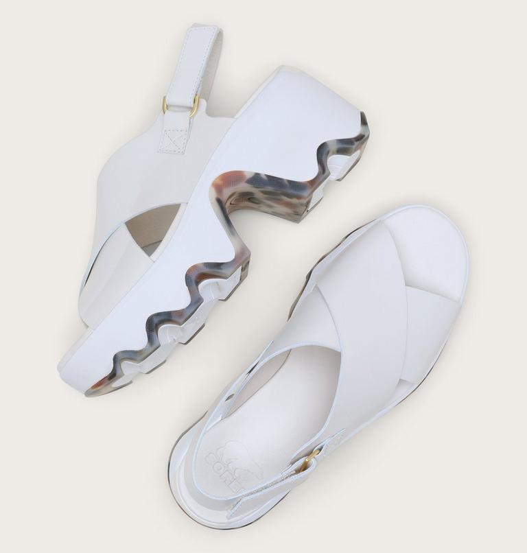 Kinetic Aura Slingback Women's Sandal, Color: Fawn, Black, image 4