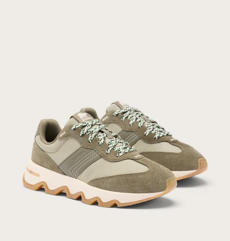 Kinetic Ember Women's Sneaker, Color: Stone Green, Dusty Twill, image 2