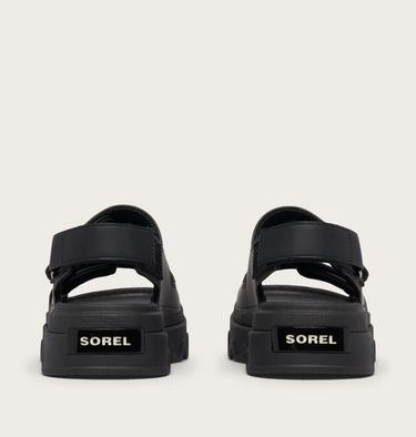 Kinetic Sunchase Ankle Strap Women's Sandal, Color: Black, Sea Salt, image 3