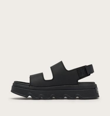 Kinetic Sunchase Ankle Strap Women's Sandal, Color: Black, Sea Salt, image 4