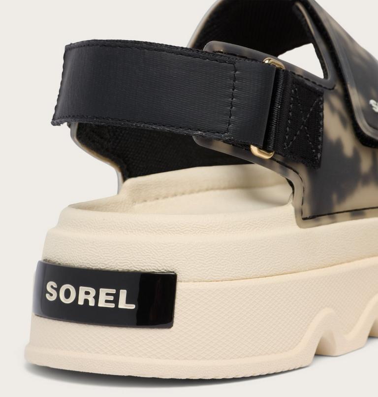 Kinetic Sunchase Ankle Strap Women's Sandal, Color: Black, Chalk, image 10