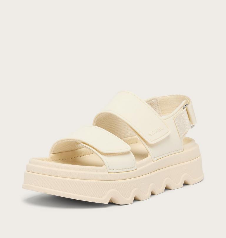 Kinetic Sunchase Ankle Strap Women's Sandal, Color: Chalk, Sea Salt, image 8