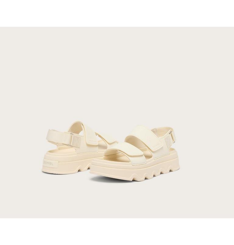 Kinetic Sunchase Ankle Strap Women's Sandal, Color: Chalk, Sea Salt, image 9