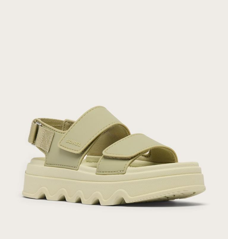 Kinetic Sunchase Ankle Strap Women's Sandal, Color: Dusty Twill, Light Aloe, image 7