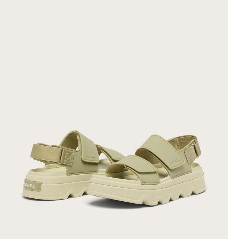 Kinetic Sunchase Ankle Strap Women's Sandal, Color: Dusty Twill, Light Aloe, image 9