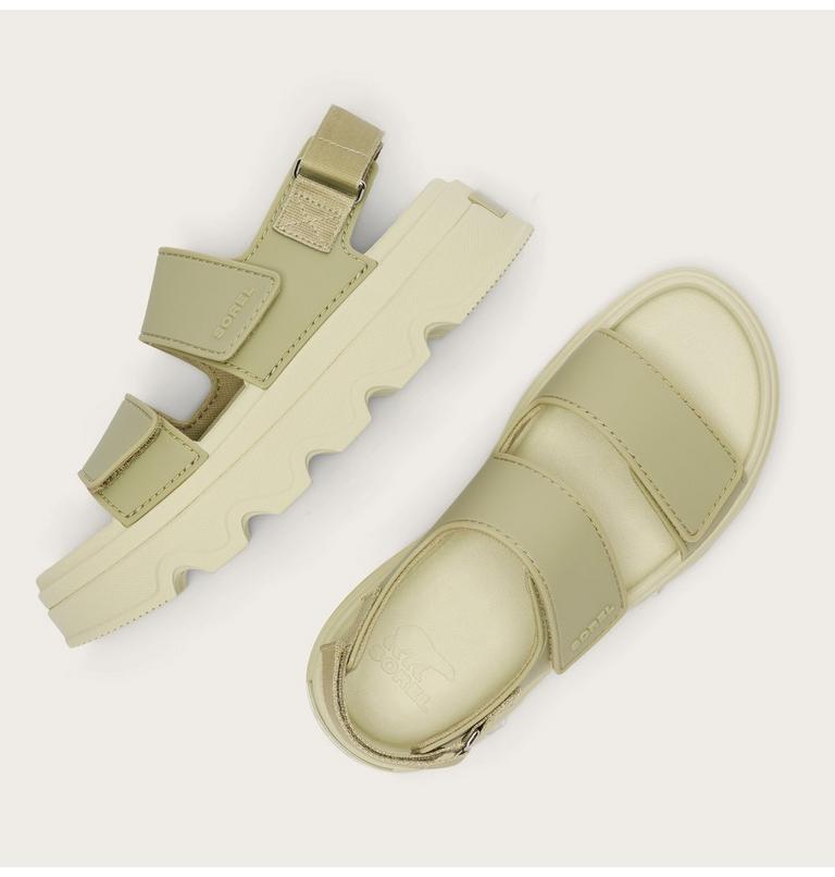 Kinetic Sunchase Ankle Strap Women's Sandal, Color: Dusty Twill, Light Aloe, image 5