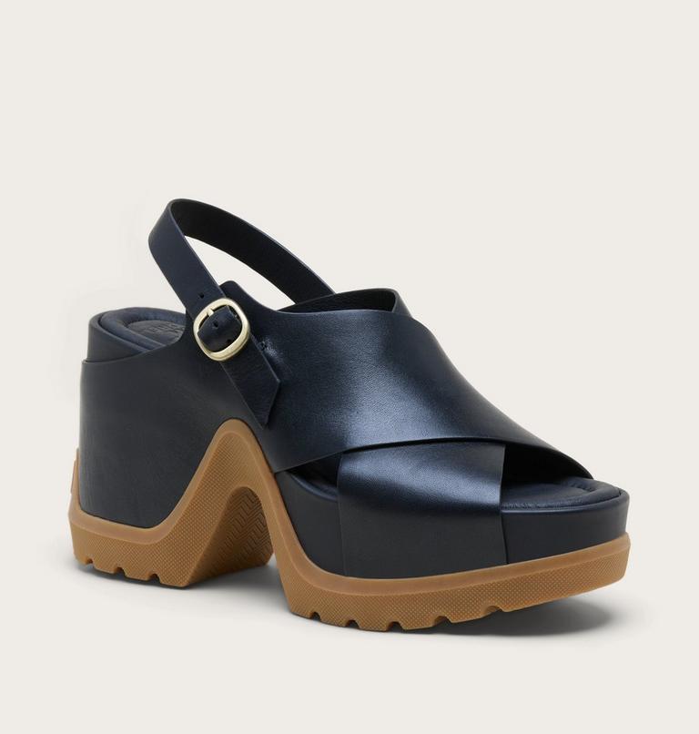 Roam'n Rise Heel Women's Sandal, Color: Black, Gum 2, image 7
