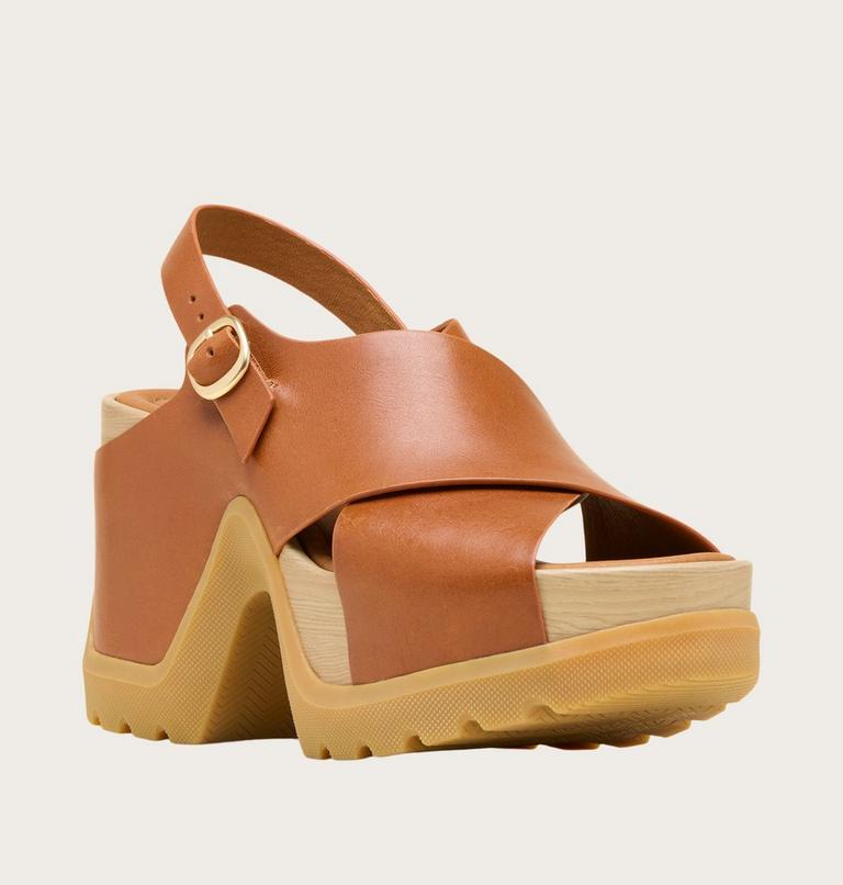 Roam'n Rise Heel Sandales Pour Femme, Color: Iced Tea, Gum 16, image 7