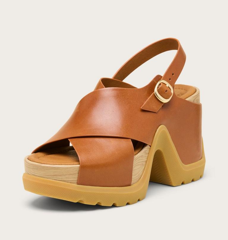Roam'n Rise Heel Sandales Pour Femme, Color: Iced Tea, Gum 16, image 8