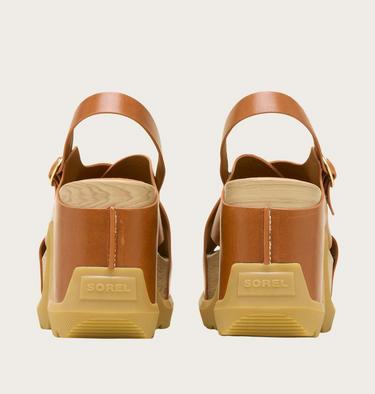 Roam'n Rise Heel Women's Sandal, Color: Iced Tea, Gum 16, image 7