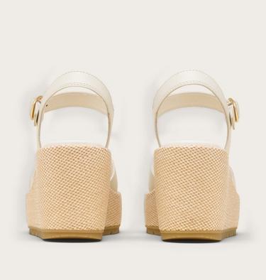 Sunpeak Wedge Ankle Strap Sandales Pour Femme, Color: Chalk, Gum 16, image 7