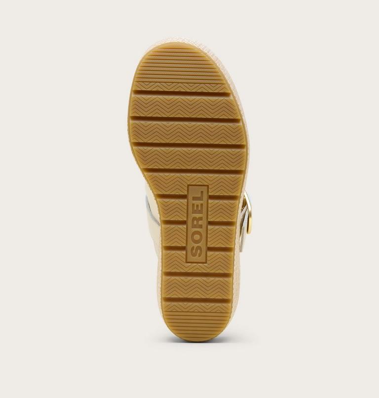 Sunpeak Wedge Slide Women's Sandal, Color: Chalk, Gum 16, image 7