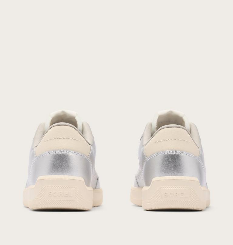 Women's ONA Drift Low Sneaker, Color: Pure Silver, Sea Salt, image 3