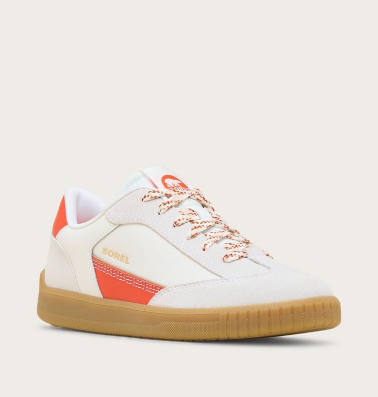 Ona Drift Women's Sneaker, Color: Sea Salt, Crimson Fire, image 7