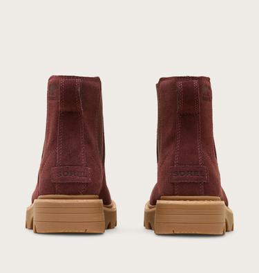 REVEL RD Women's Waterproof Chelsea Boot, Color: Redwood, Gum 10, image 6