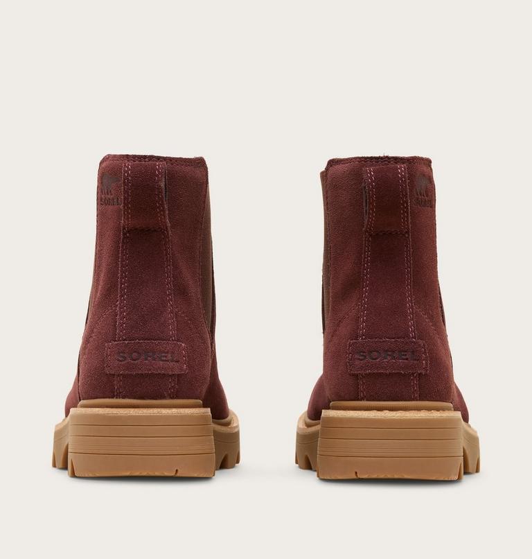 REVEL RD Women's Waterproof Chelsea Boot, Color: Redwood, Gum 10, image 2