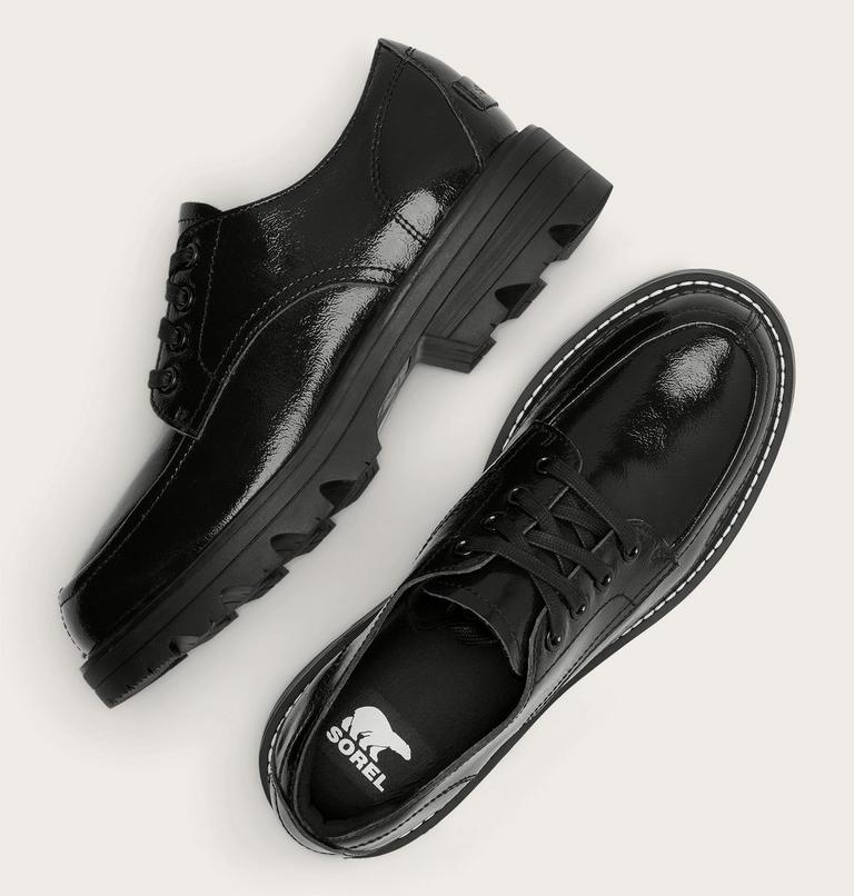 REVEL AVE DERBY Women's Shoe, Color: Black, Chalk, image 4