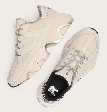 Kinetic Array Women's Sneaker, Color: Chalk, Black, image 8