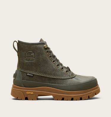 Unisex SOREL x Barbour Daystorm Horizon GTX Boots, Color: Alpine Tundra, Gum 10, image 1