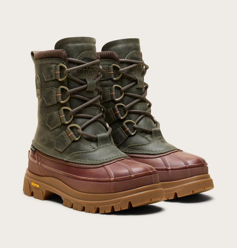 Botte d'Hiver SOREL x Barbour Caribou Horizon GTX Unisexe, Color: Alpine Tundra, Gum 10, image 2