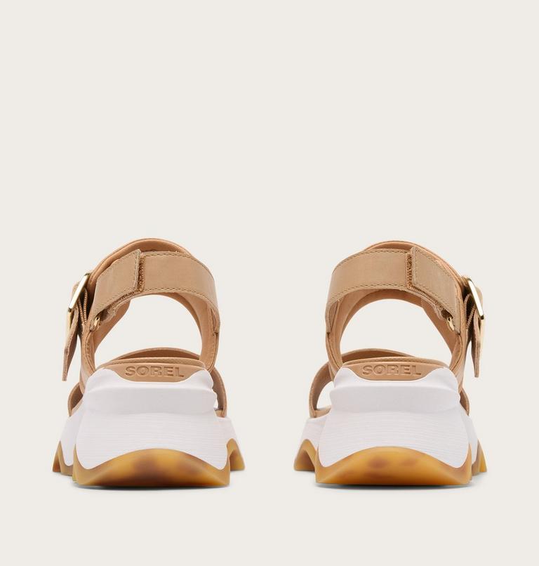 Kinetic Impact Wedge Women's Sandal, Color: Honest Beige, Sea Salt, image 3