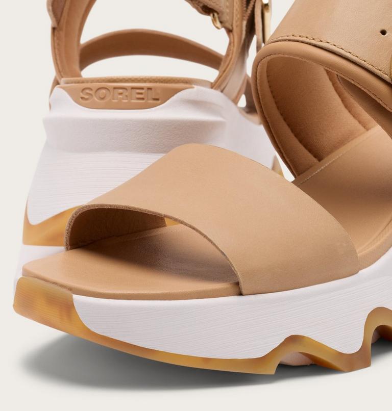 Kinetic Impact Wedge Women's Sandal, Color: Honest Beige, Sea Salt, image 5