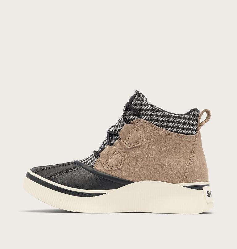 Women's Varsity OUT N ABOUT IV Classic Waterproof Boot, Color: Omega Taupe, Black, image 4