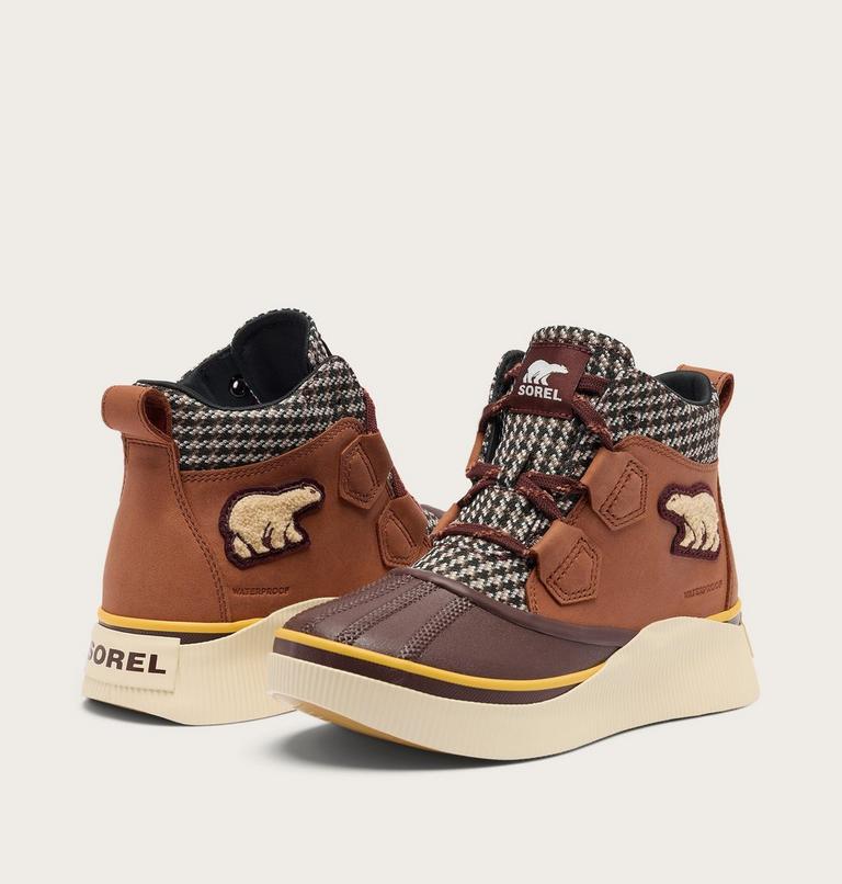 Women's Varsity OUT N ABOUT IV Classic Waterproof Boot, Color: Rustic Brown, Redwood, image 9