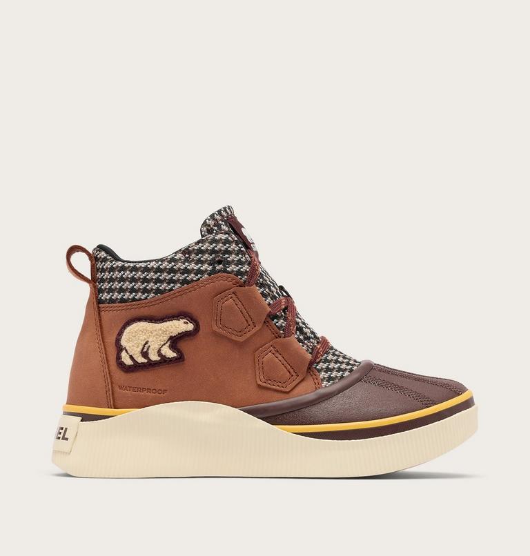 Women's Varsity OUT N ABOUT IV Classic Waterproof Boot, Color: Rustic Brown, Redwood, image 1