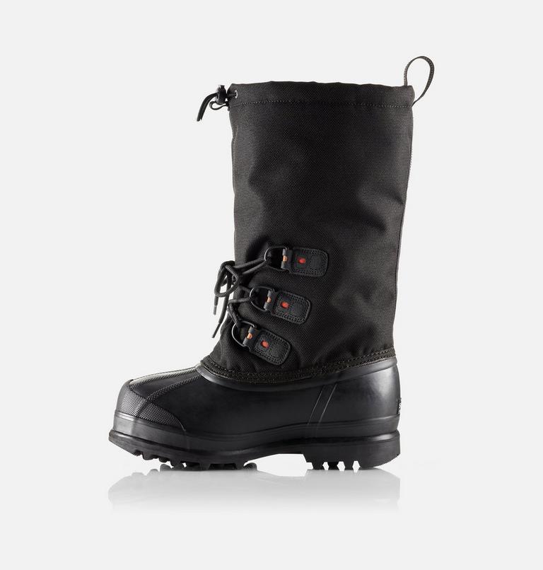 Women's GLACIER XT Winter Boots, Color: Black, Red Quartz, image 4