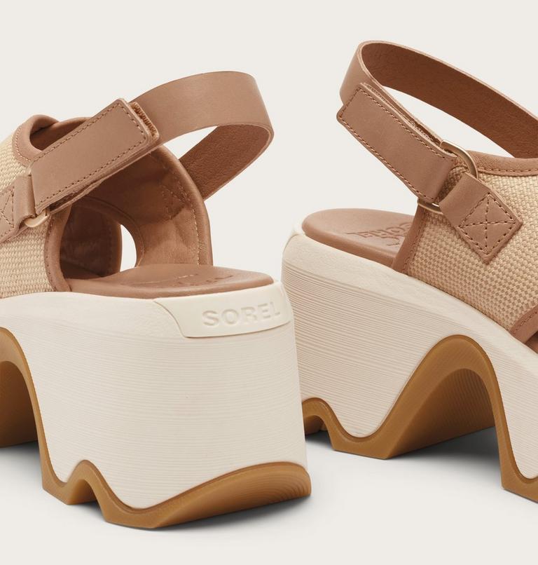 Kinetic Aura Slingback TXT Women's Sandal, Color: Honest Beige, Gum 16, image 5