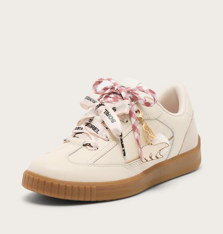 Women's ONA Drift Luxury Low Sneaker, Color: Chalk, Gum 2, image 8